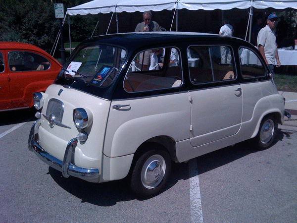 Fiat Multipla Boot. 1958 Fiat Multipla